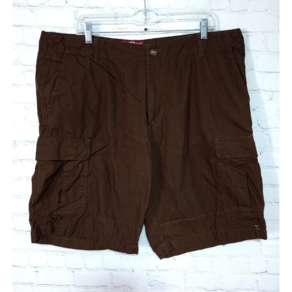 Matchstick Cargo Shorts Men's Size 40 100% Cotton Pockets
